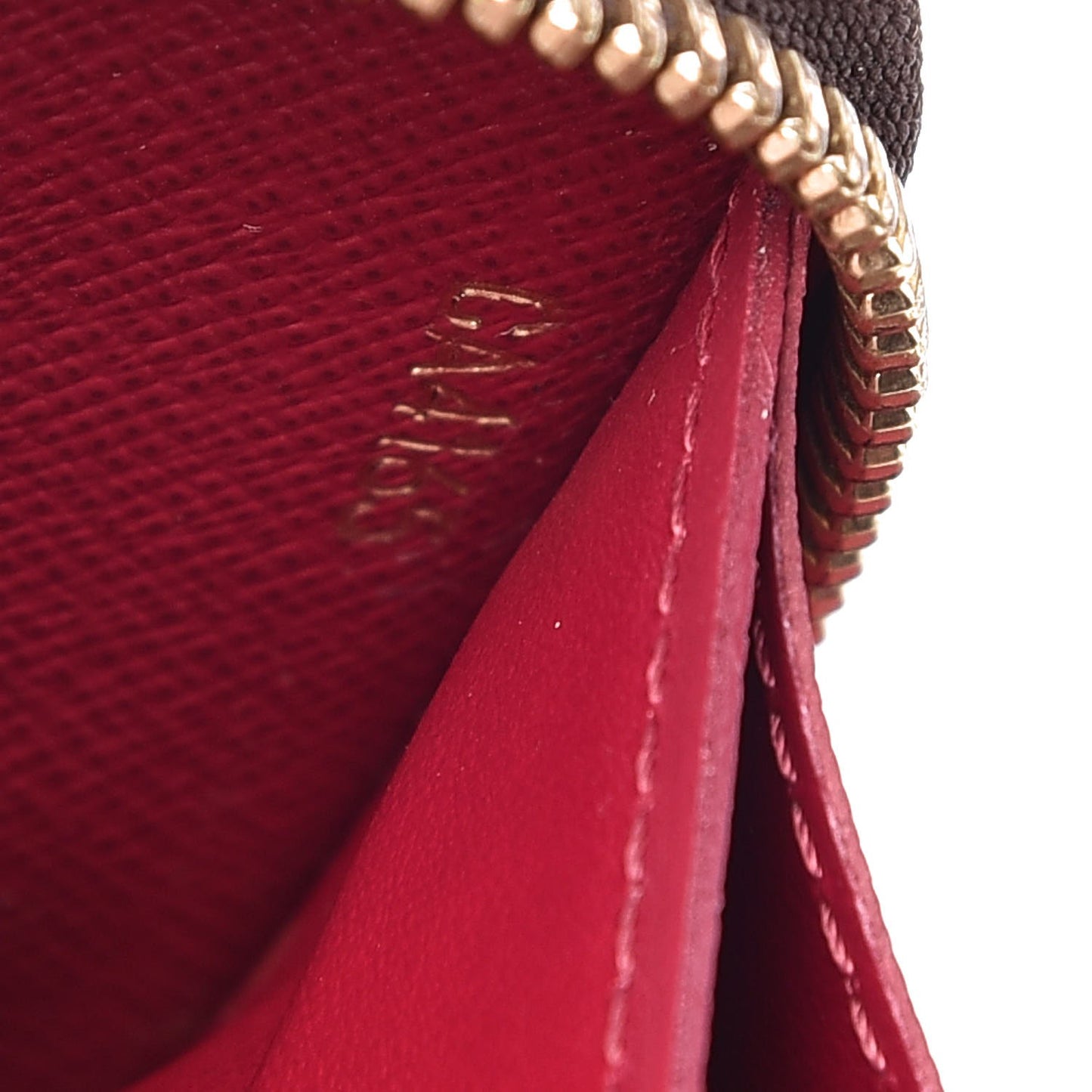 Monogram Clemence Wallet Fuchsia