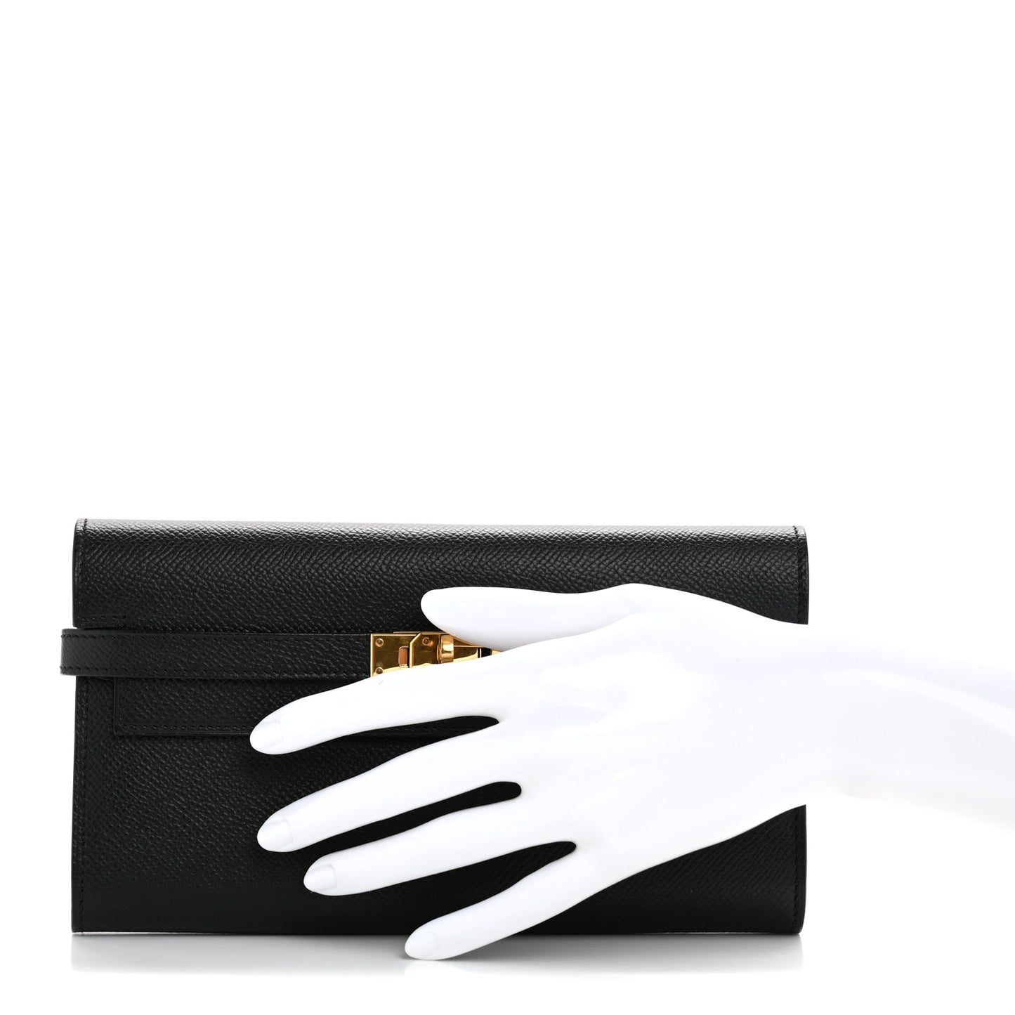 Epsom Kelly Longue Wallet Black