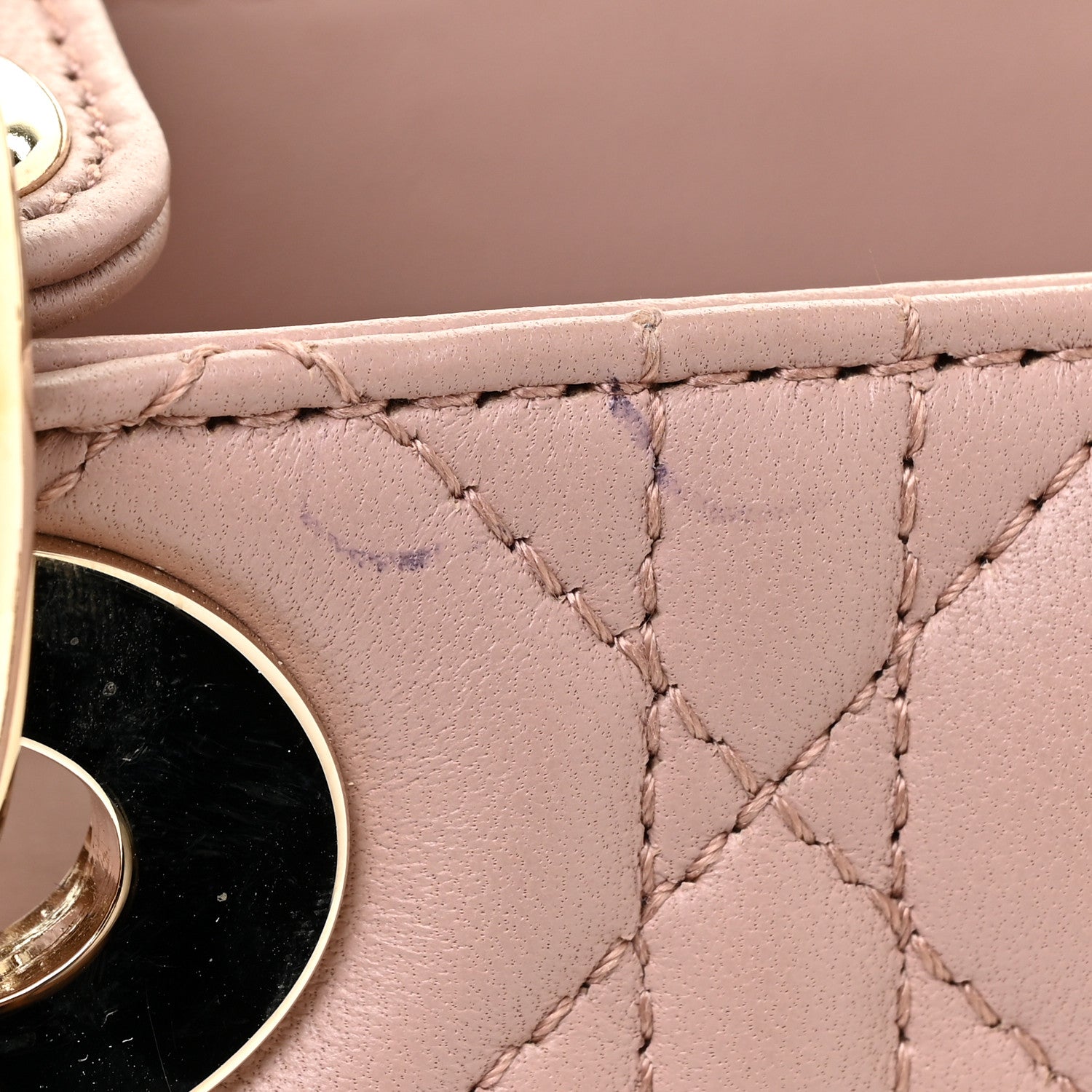 Christian Dior Lambskin Cannage Small My ABCDior Fard 16 of 20