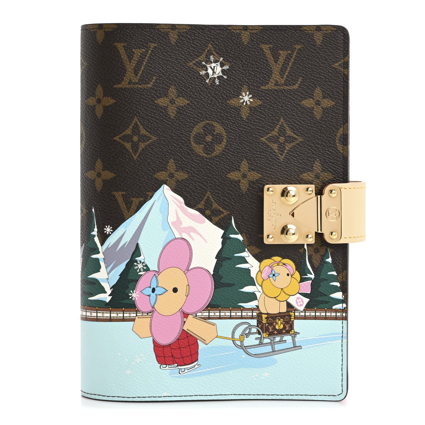 Monogram 2023 Christmas Animation Alpine Notebook Cover