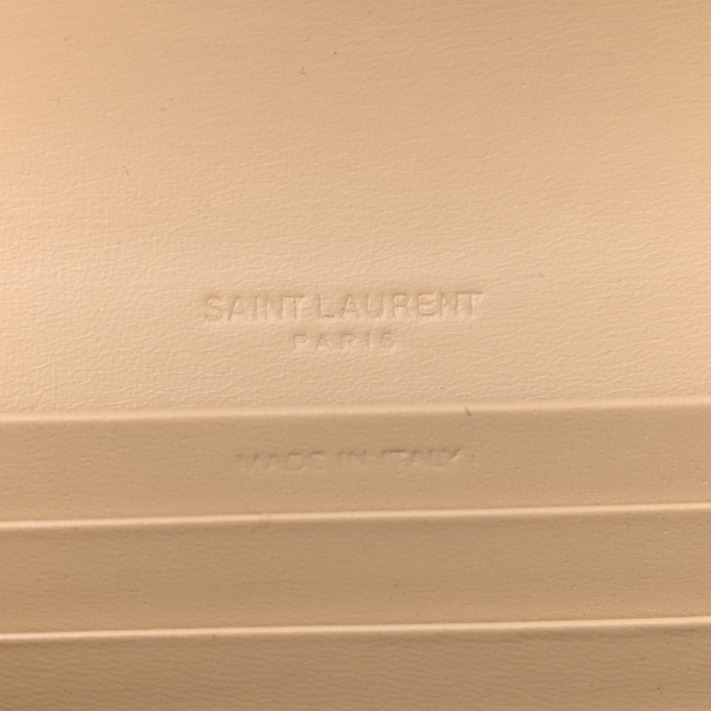 Smooth Calfskin Mini Paris Bag Beige