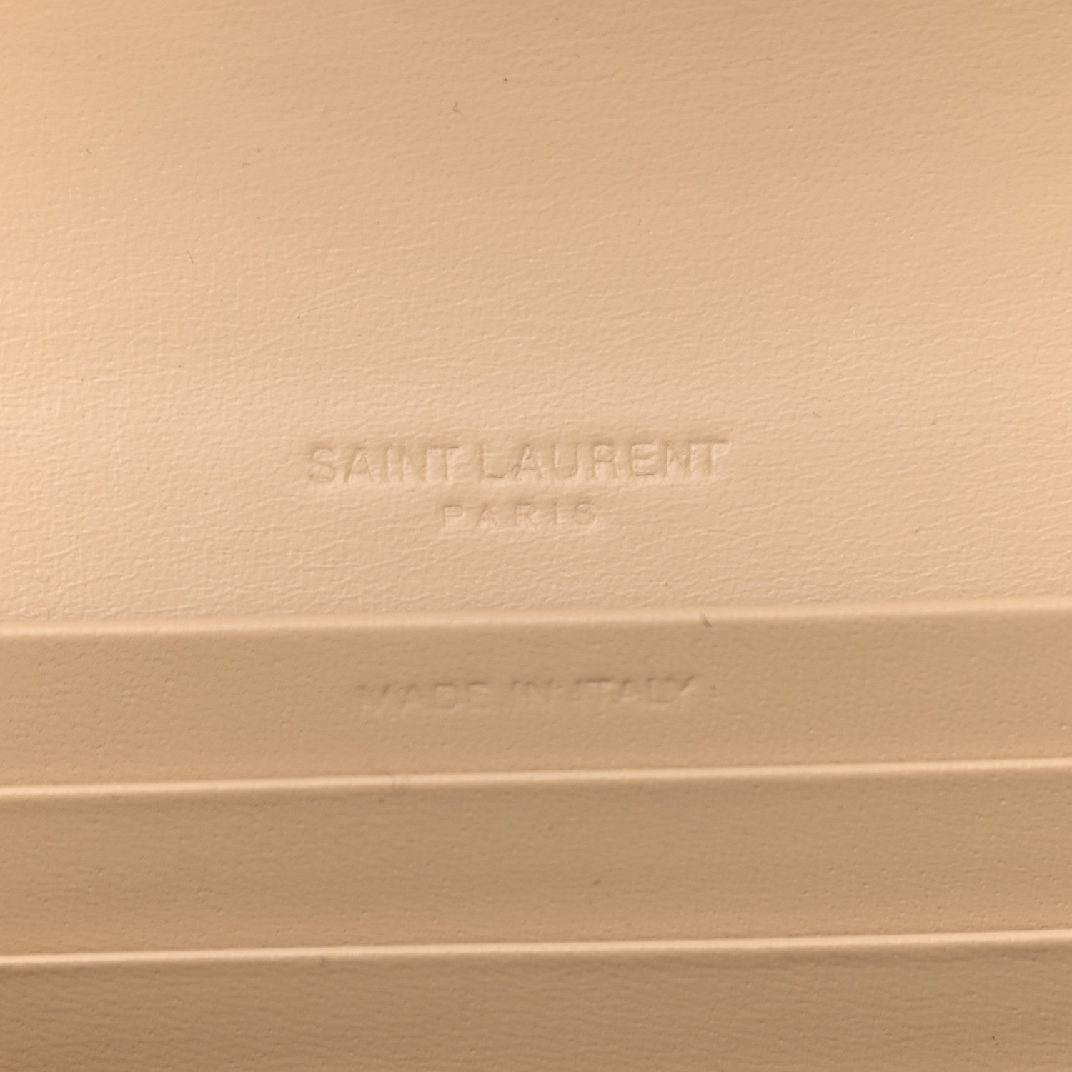 Saint Laurent Smooth Calfskin Mini Paris Bag Beige 6 of 11