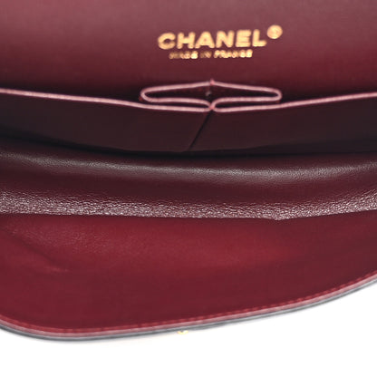 Chanel Lambskin Quilted Medium Double Flap Black 5 of 10