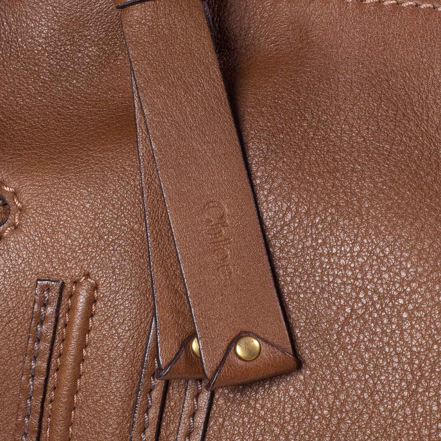Chloe Leather Large Marcie Hobo 6 of 10