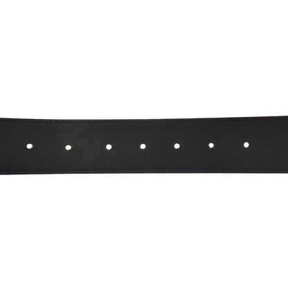 Gucci Moon Calfskin Pearl Double G 40mm Belt 85 34 Black Cream 7 of 8