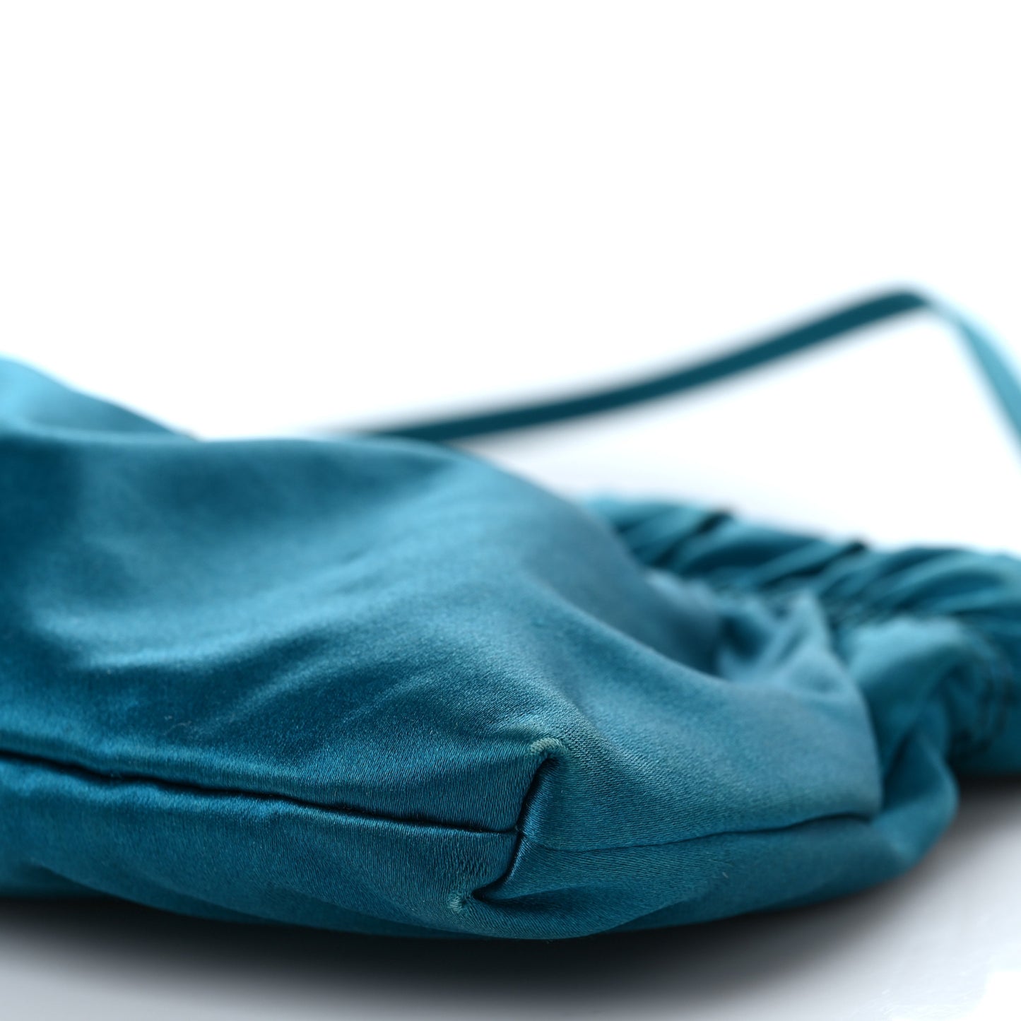 Satin Raso Shoulder Bag Blue