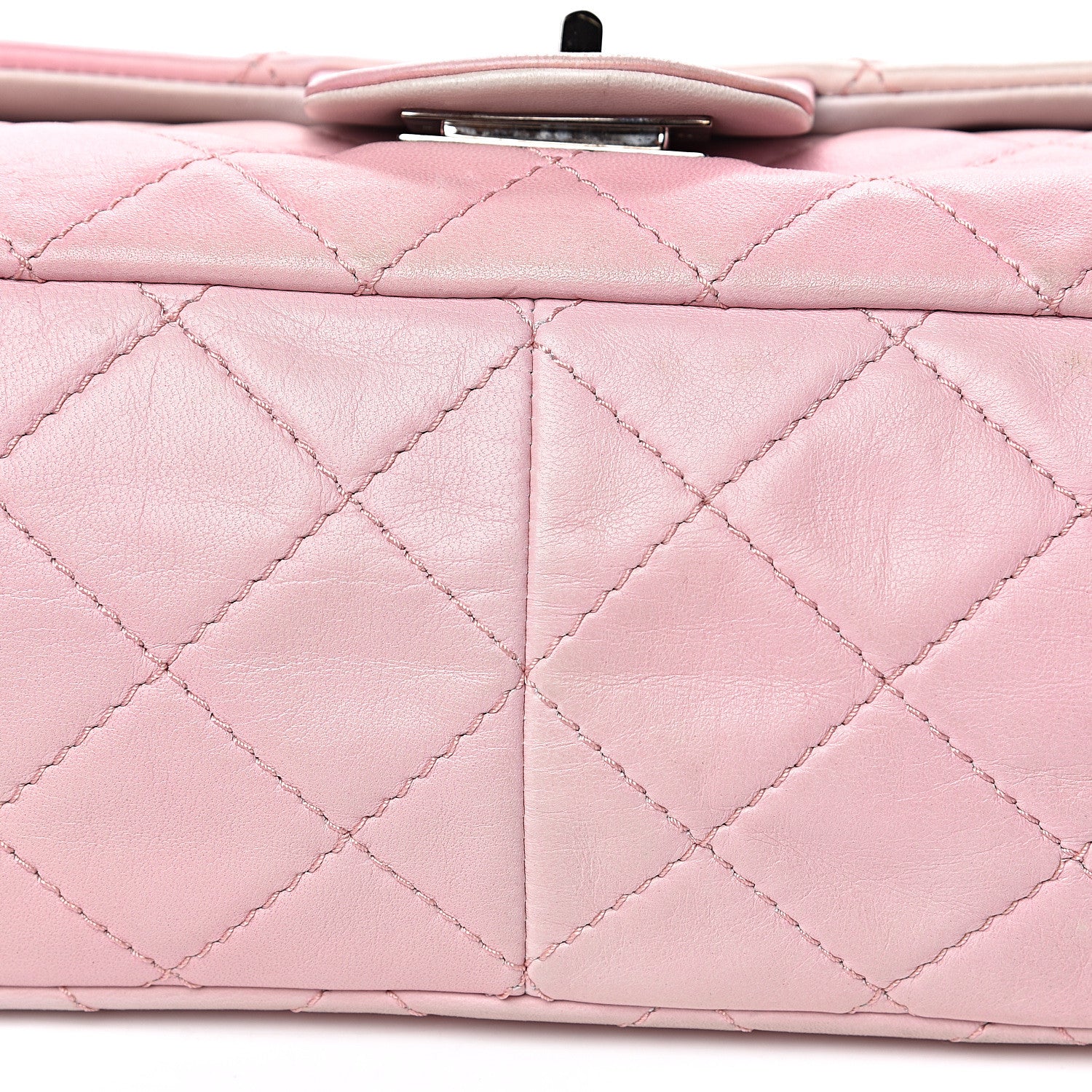 Chanel Lambskin Degrade Quilted 2.55 Reissue 227 Flap Pink 8 of 21