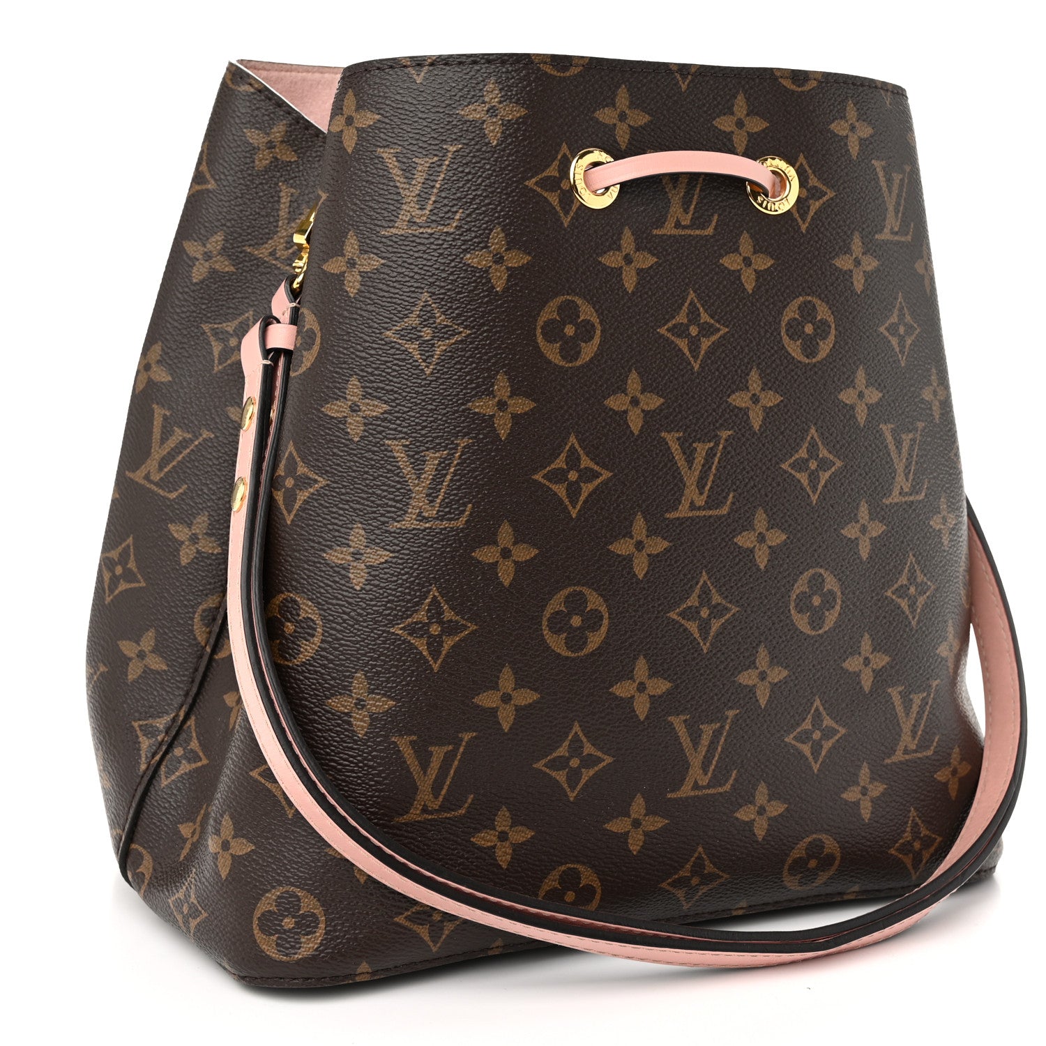 Louis Vuitton Monogram Neonoe MM Rose Poudre 3 of 10