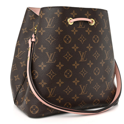 Louis Vuitton Monogram Neonoe MM Rose Poudre 3 of 10