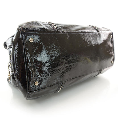 Chanel Patent Calfskin Large Luxe Ligne Tote Black 4 of 10