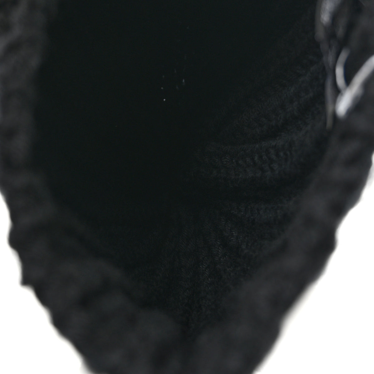 Wool CC Beanie Hat Black