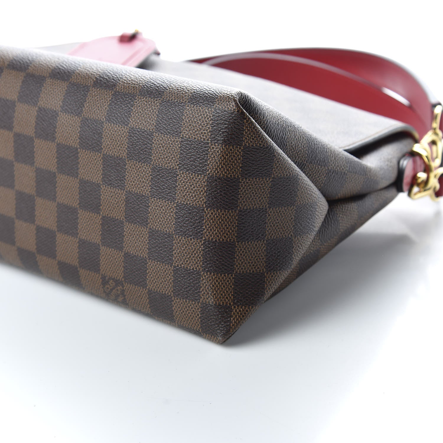 Louis Vuitton Damier Ebene Beaubourg MM Scarlet 10 of 11