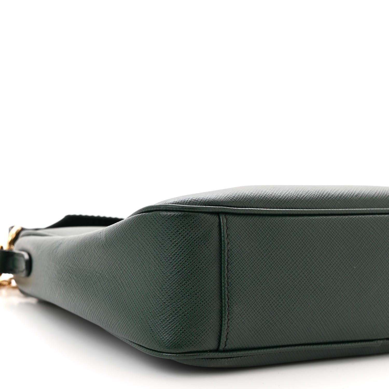 Prada Saffiano Lux Re-Edition 2005 Shoulder Bag Smeraldo 10 of 11