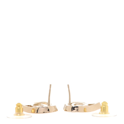 Chanel Metal CC Heart Coco In Love Earrings Gold 3 of 5
