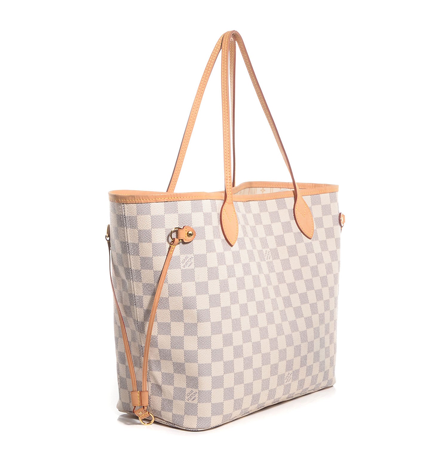 Louis Vuitton Damier Azur Neverfull MM 3 of 8