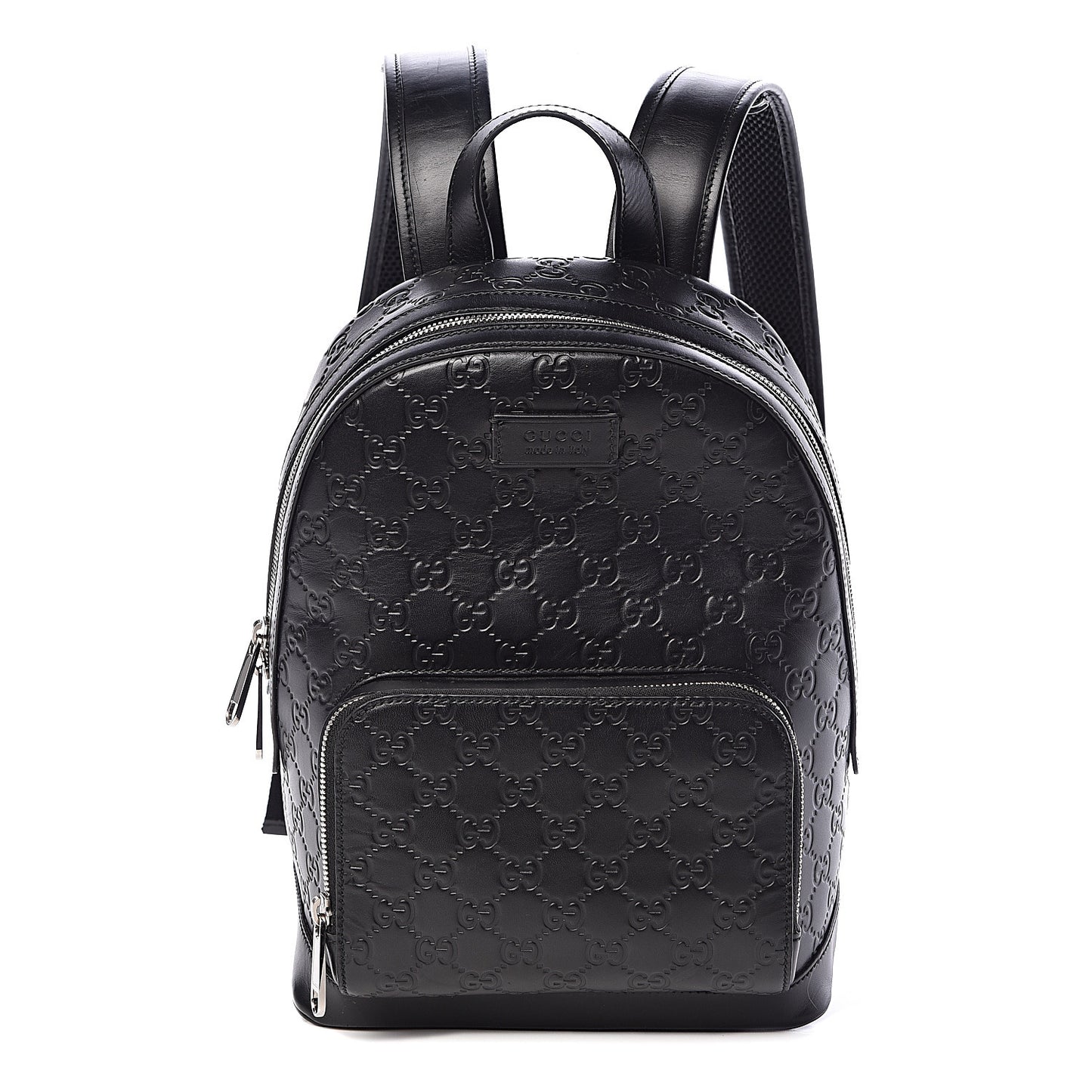 Guccissima Signature Small Day Backpack Black