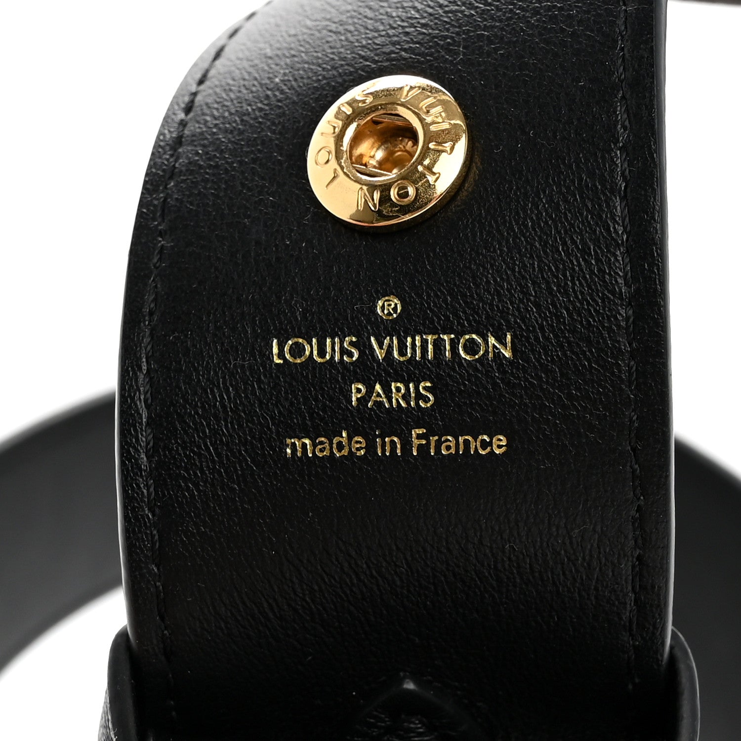 Louis Vuitton Monogram Adjustable Bandouliere Shoulder Strap Black 3 of 3