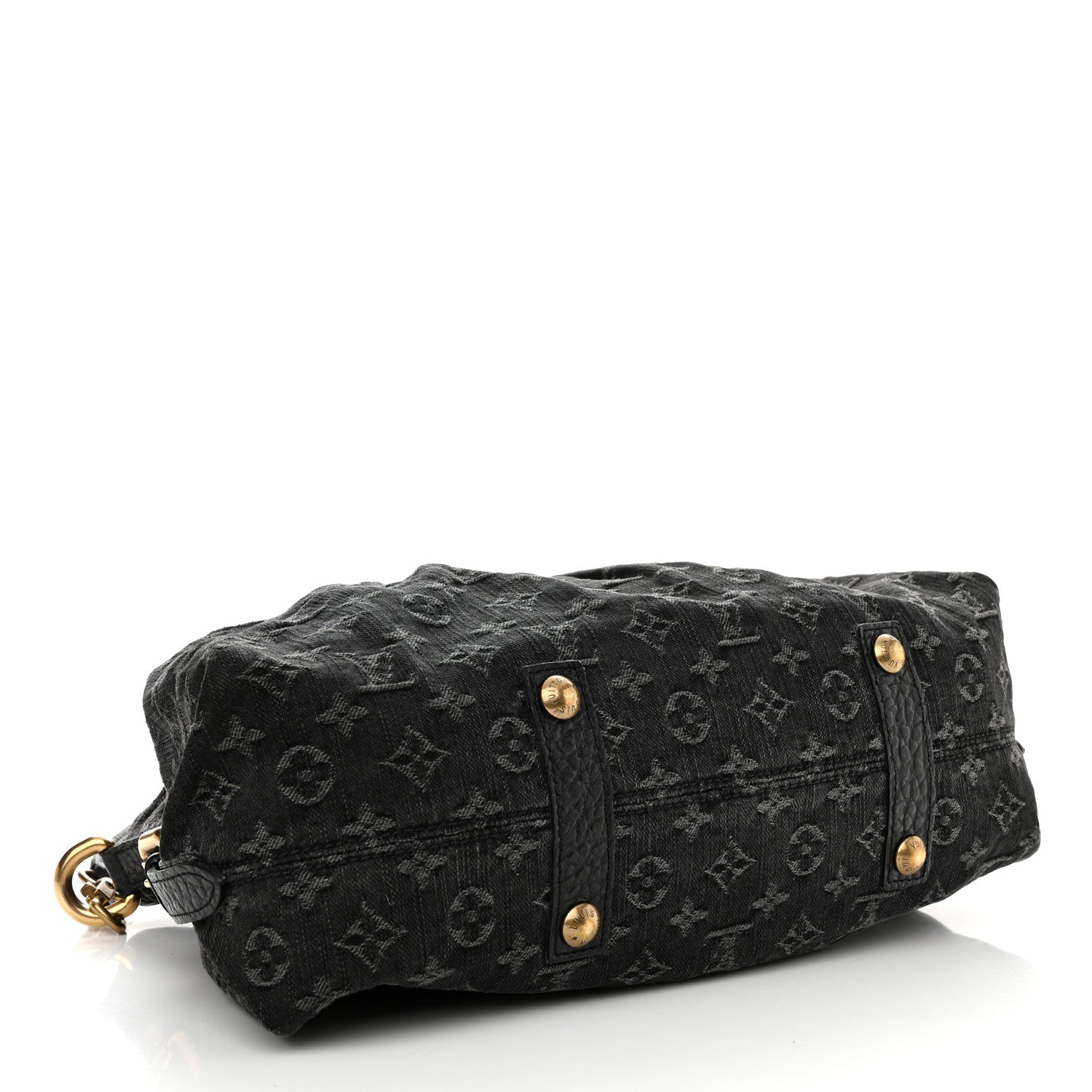 Louis Vuitton Denim Neo Cabby MM Black 4 of 12