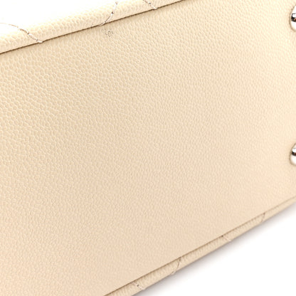 Chanel Grained Calfskin Medium Fever Shopping Tote Beige 13 of 13