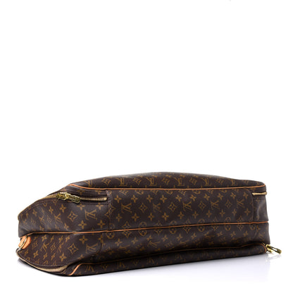 Louis Vuitton Monogram Alize 2 Compartment Luggage Travel Bag 3 of 15
