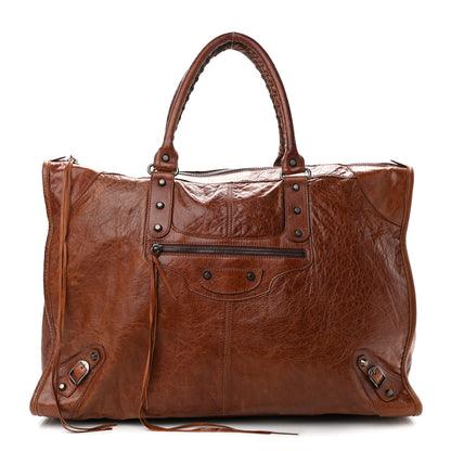 Balenciaga Agneau Classic Hardware Weekender 1 of 14