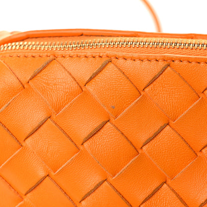 Bottega Veneta Nappa Intrecciato Small Loop Camera Bag Tangerine 10 of 11