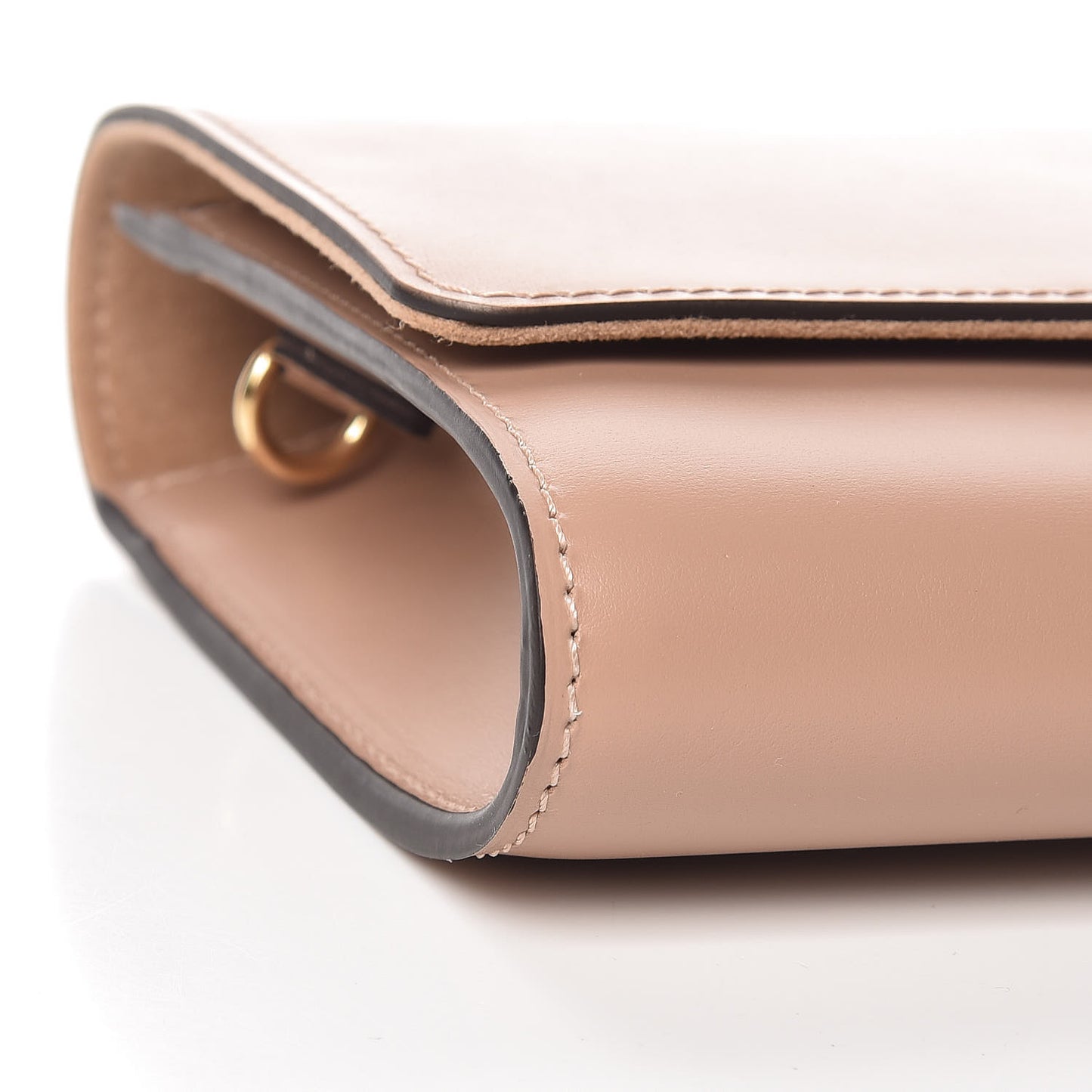 Calfskin Chain Louise GM Nude
