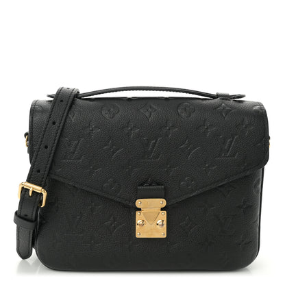 Louis Vuitton Empreinte Pochette Metis Black 1 of 9