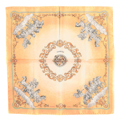 Hermes Silk Cosmos Pocket Square 1 of 3