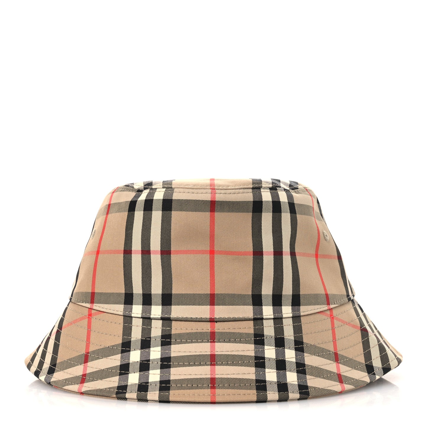 Technical Cotton Vintage Check Bucket Hat M Archive Beige