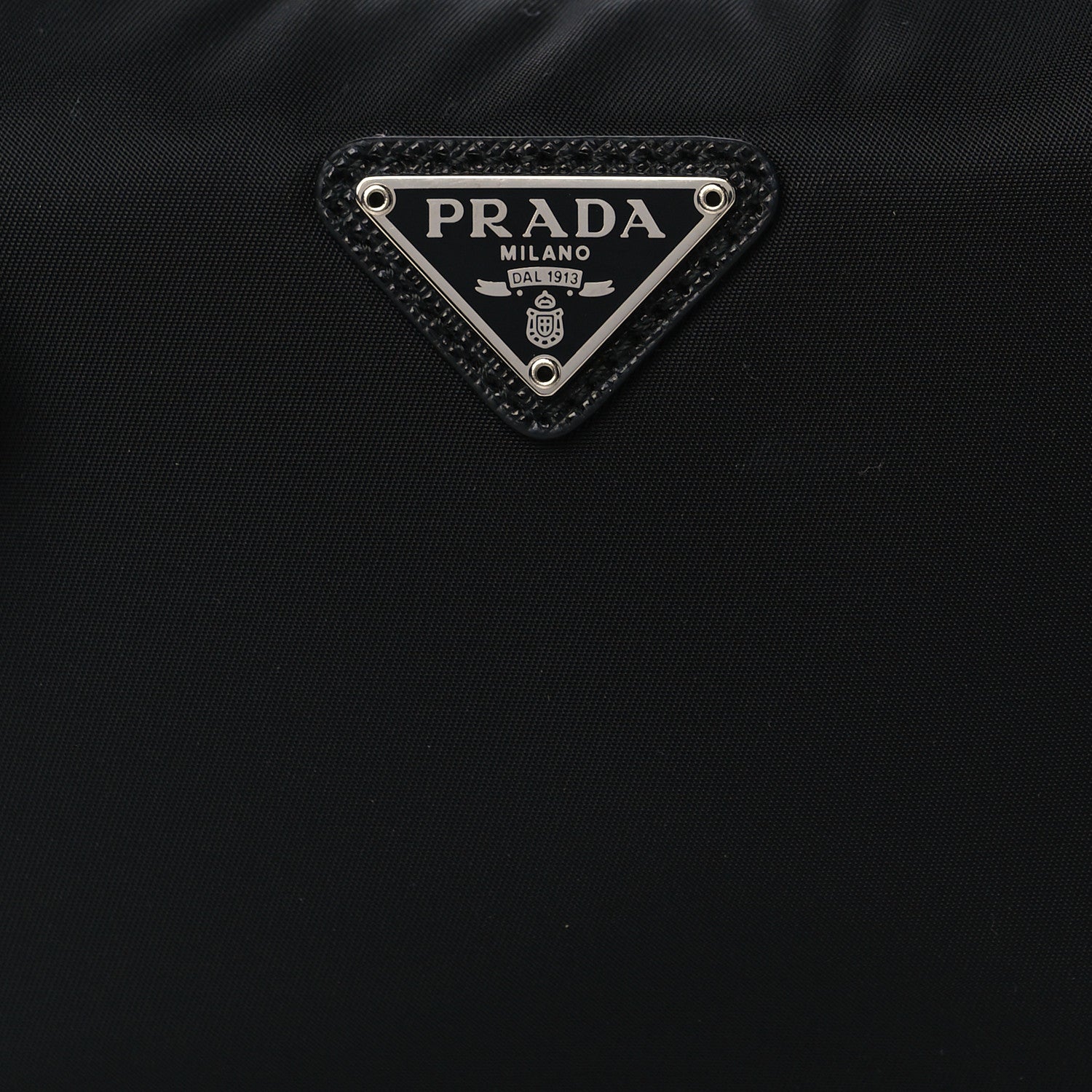 Prada Tessuto Nylon Mini Re-Edition 2000 Bag Black 8 of 10