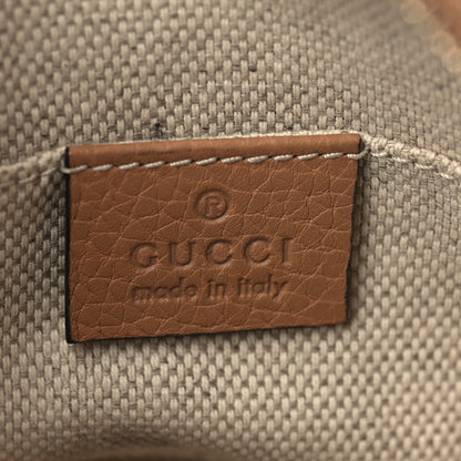Gucci Pebbled Calfskin Mini Soho Chain Bag Camelia 6 of 9
