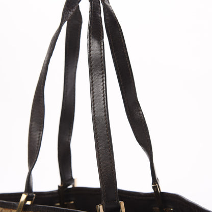 Gucci Monogram Large Bucket Tote Dark Brown 13 of 13