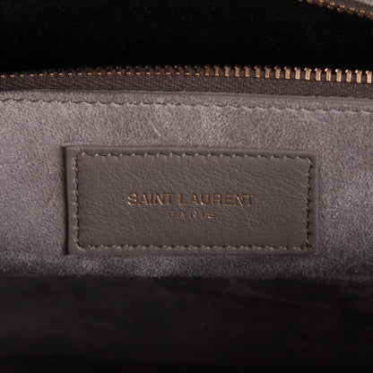 Saint Laurent Calfskin Large Sac De Jour Carryall Grey 6 of 7