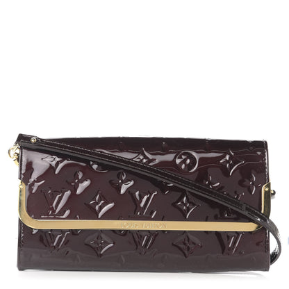 Louis Vuitton Vernis Rossmore MM Amarante 1 of 9
