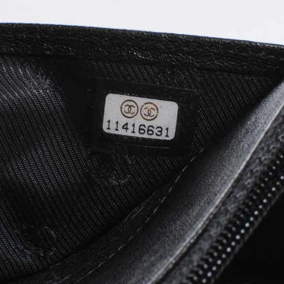 Chanel Leather Wallet On Chain WOC Black 8 of 8