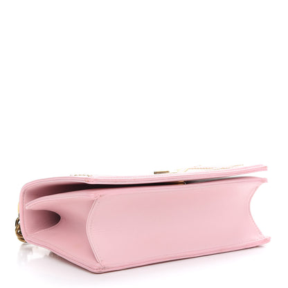 Christian Dior Lambskin Studded Small Diorama Flap Bag Light Pink 4 of 11