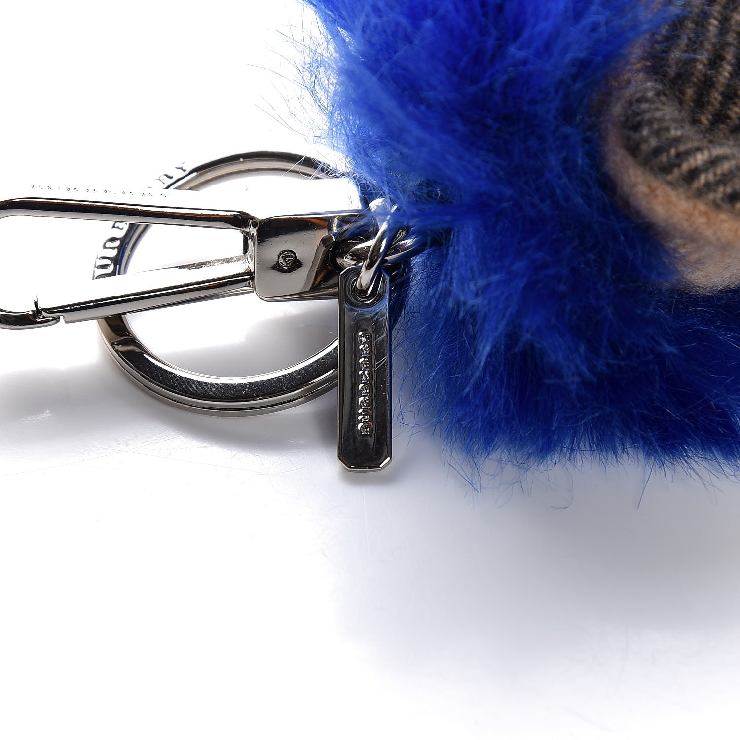 Burberry Cashmere Thomas Punk Teddy Bear Keychain Charm Camel 4 of 5