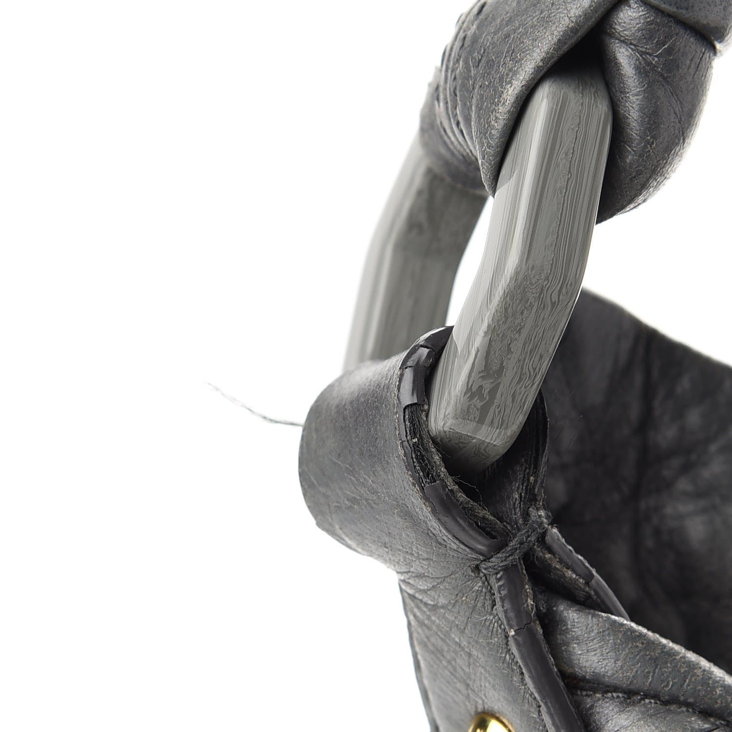 Louis Vuitton Lambskin Olympe Nimbus PM Anthracite 10 of 10