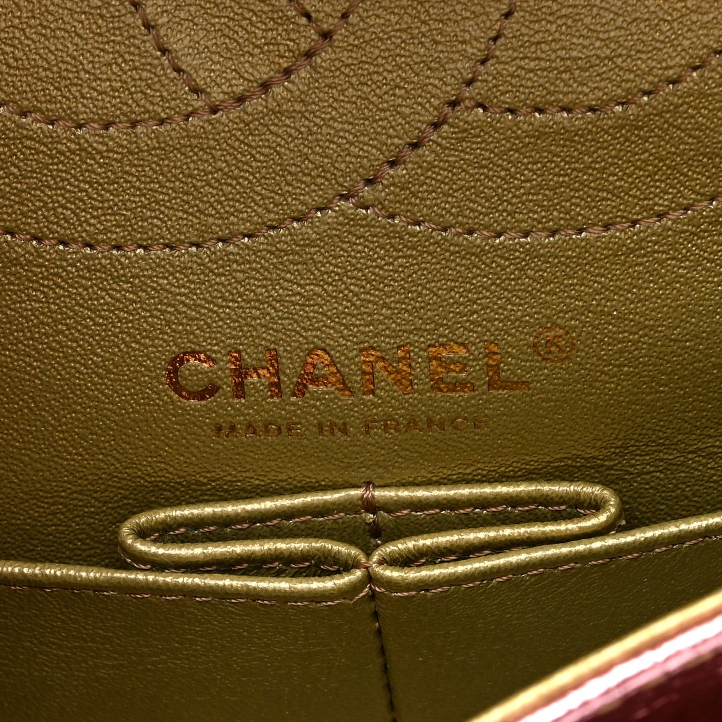 Metallic Goatskin Quilted 2.55 Reissue 225 Flap Multicolor