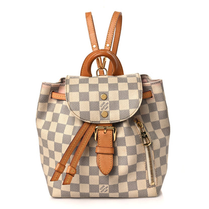 Louis Vuitton Damier Azur Sperone BB Backpack 1 of 10