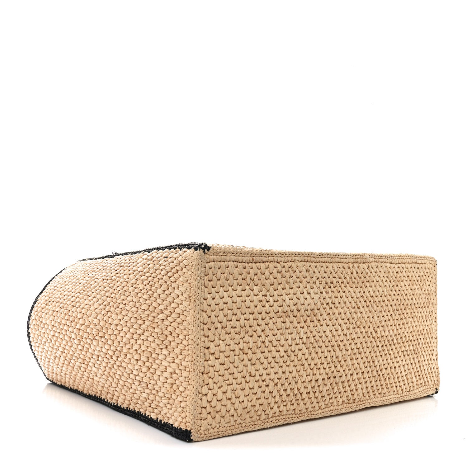 Loewe Raffia Large Paula's Ibiza Logo Tote Natural Tan 4 of 9