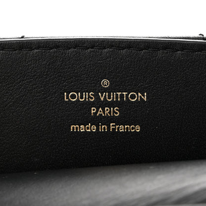 Louis Vuitton Calfskin New Wave Chain Tote Black 6 of 13