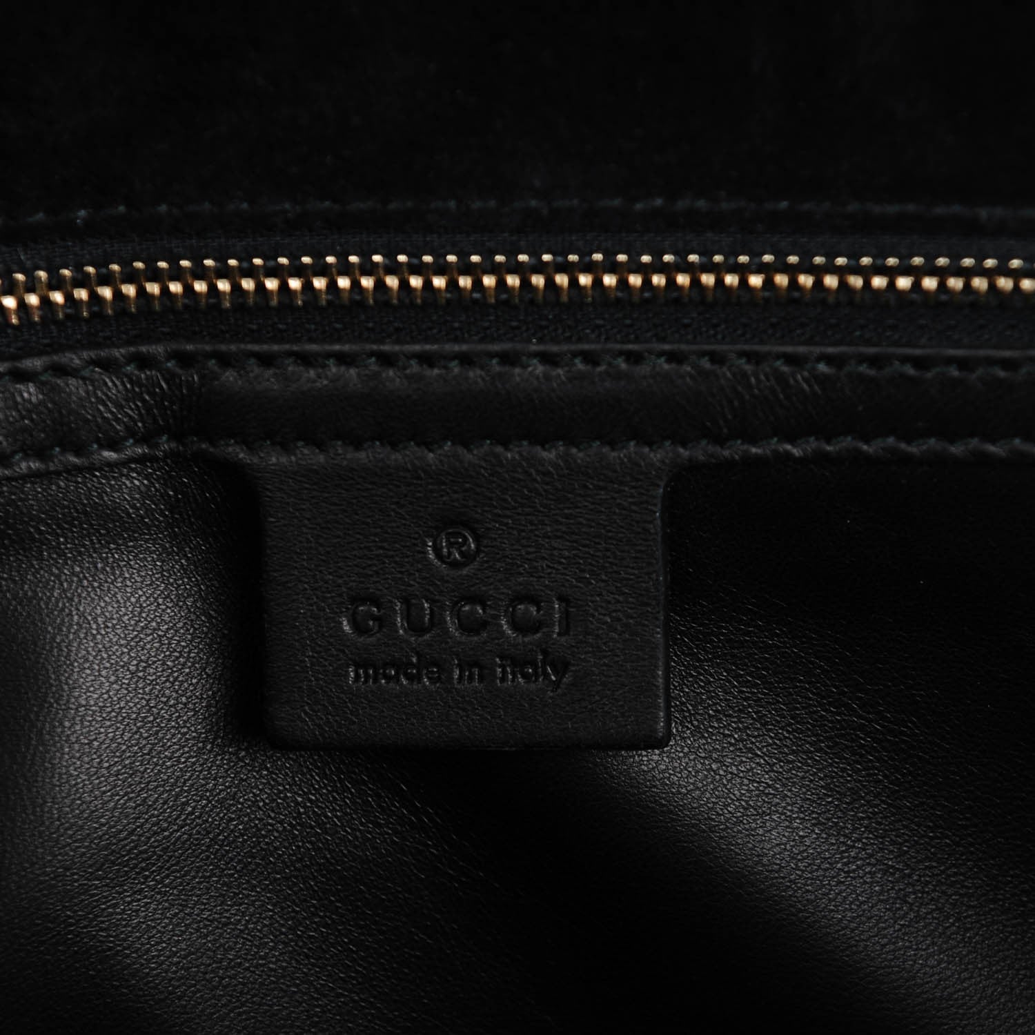 Gucci Patent Microguccissima Medium Broadway Clutch Black 6 of 7