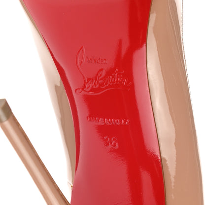 Christian Louboutin Patent So Kate 120 Pumps 36 Nude 7 of 10