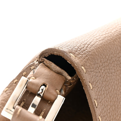 Fendi Calfskin Romano Selleria Mama Baguette Brown 13 of 17