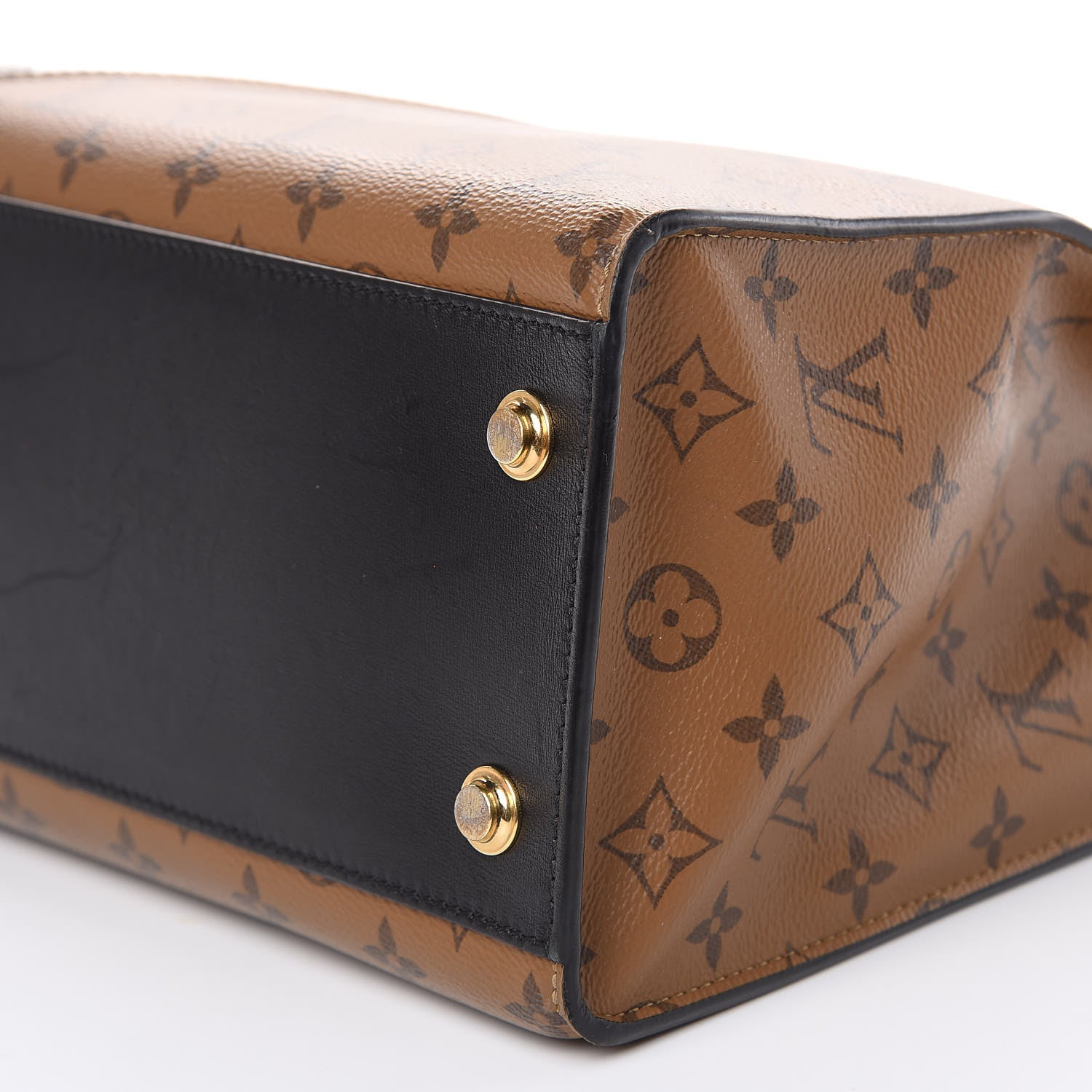 Louis Vuitton Calfskin Reverse Monogram City Steamer MM 8 of 12