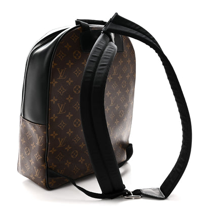 Louis Vuitton Monogram Macassar Josh Backpack 3 of 11