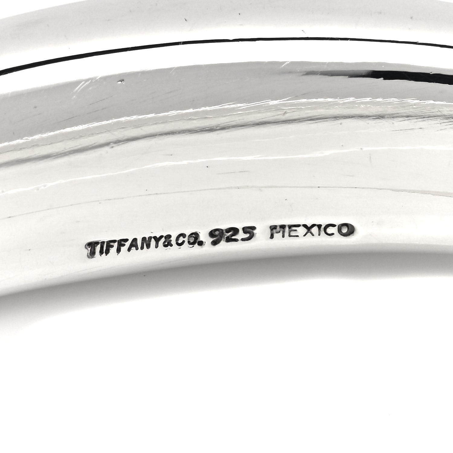 Tiffany Sterling Silver Sevillana Bangle Bracelet 4 of 4