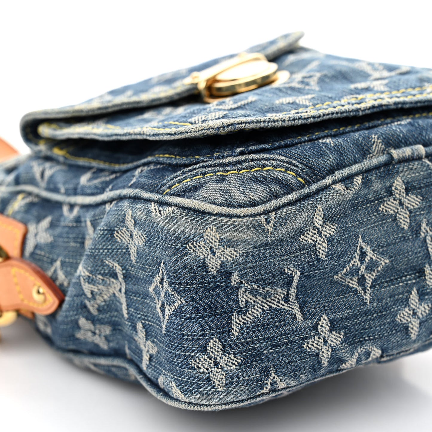Denim Camera Bag Blue